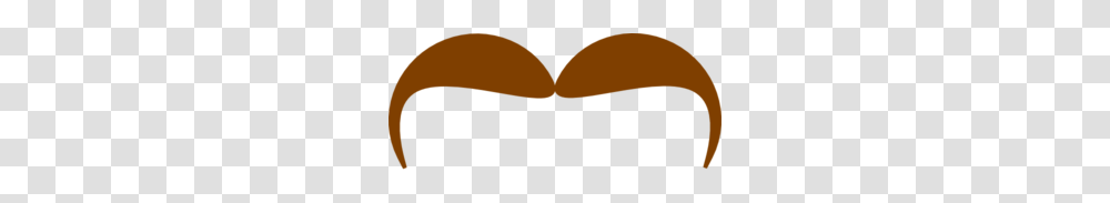 Brown Mustache Clip Art For Web, Label, Sticker, Cushion Transparent Png