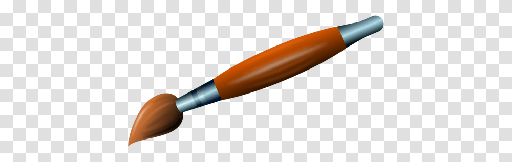 Brown Paintbrush Vector Clip Art, Tool, Toothbrush, Pen Transparent Png