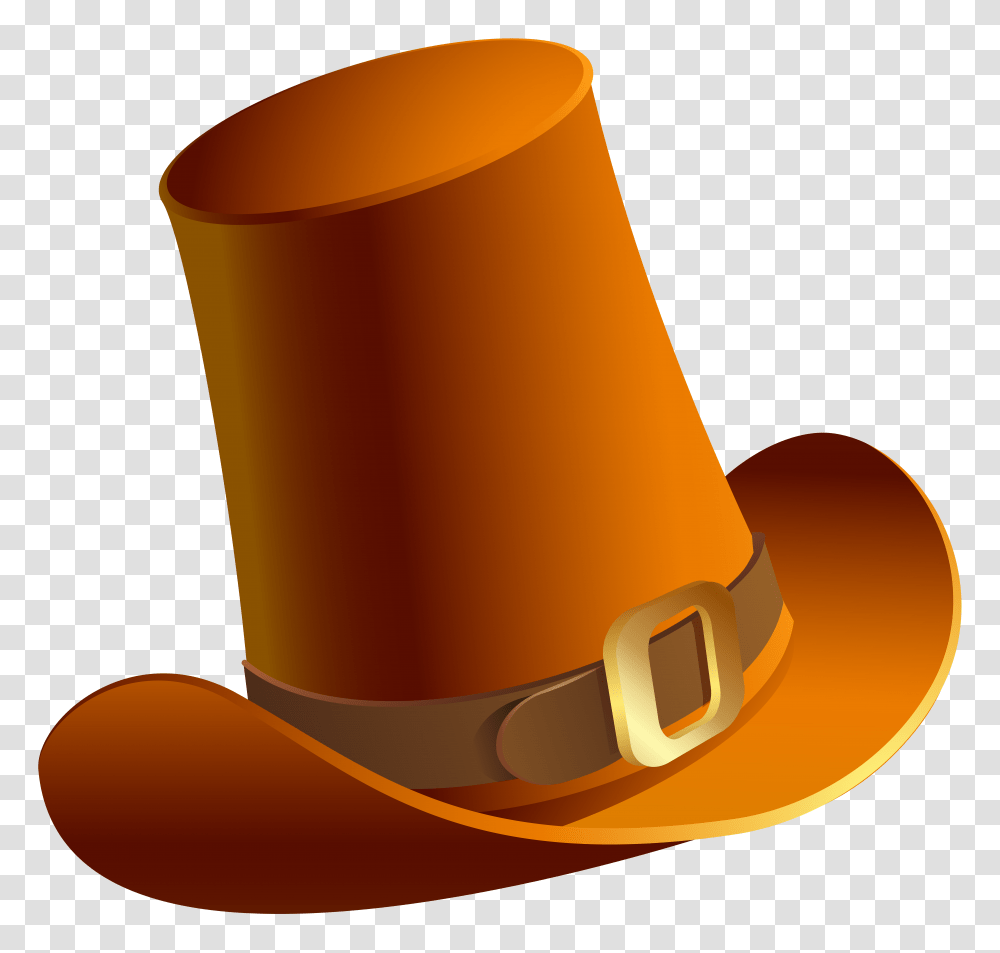 Brown Pilgrim Hat, Lamp, Apparel, Cowboy Hat Transparent Png