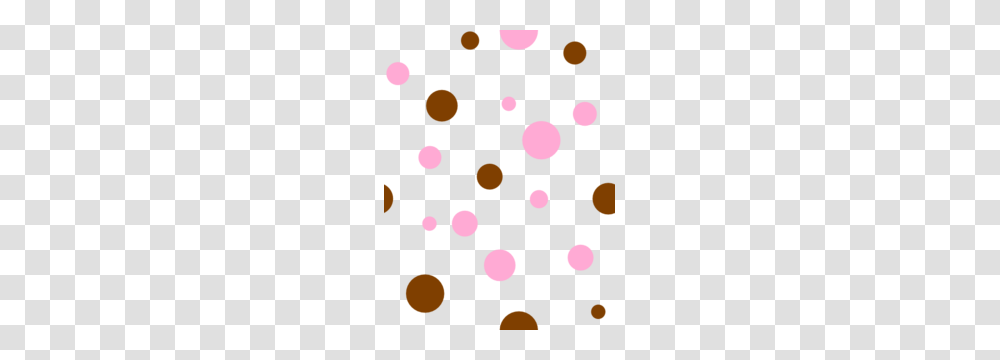 Brown Pink Polka Dots Clip Art, Texture, Cushion Transparent Png
