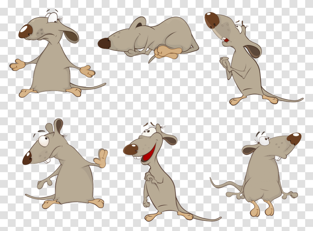 Brown Rodent Rat Vector Mouse Cartoon Clipart Cartoon Rats, Animal, Mammal, Tree, Plant Transparent Png