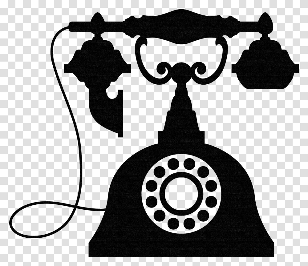 Brown Rotary Telephone, Electronics, Dial Telephone Transparent Png