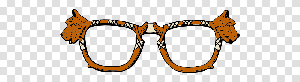 Brown Scottie Dog Eyeglasses Front Frame Clip Art For Web, Goggles, Accessories, Accessory, Sunglasses Transparent Png