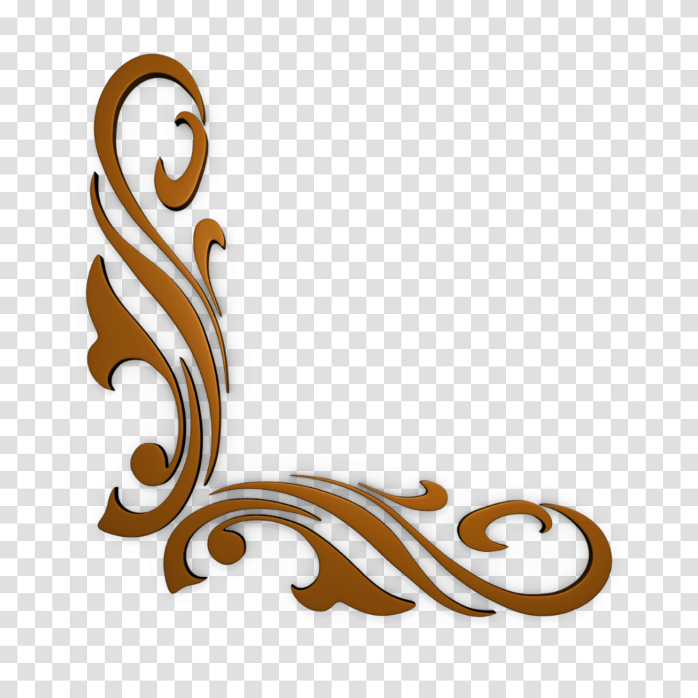 Brown Scroll Clip Art Clip Art, Bronze, Animal, Tabletop, Eel Transparent Png