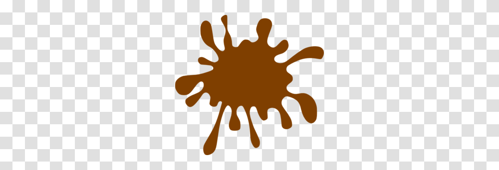 Brown Splat, Leaf, Plant, Tree, Stain Transparent Png