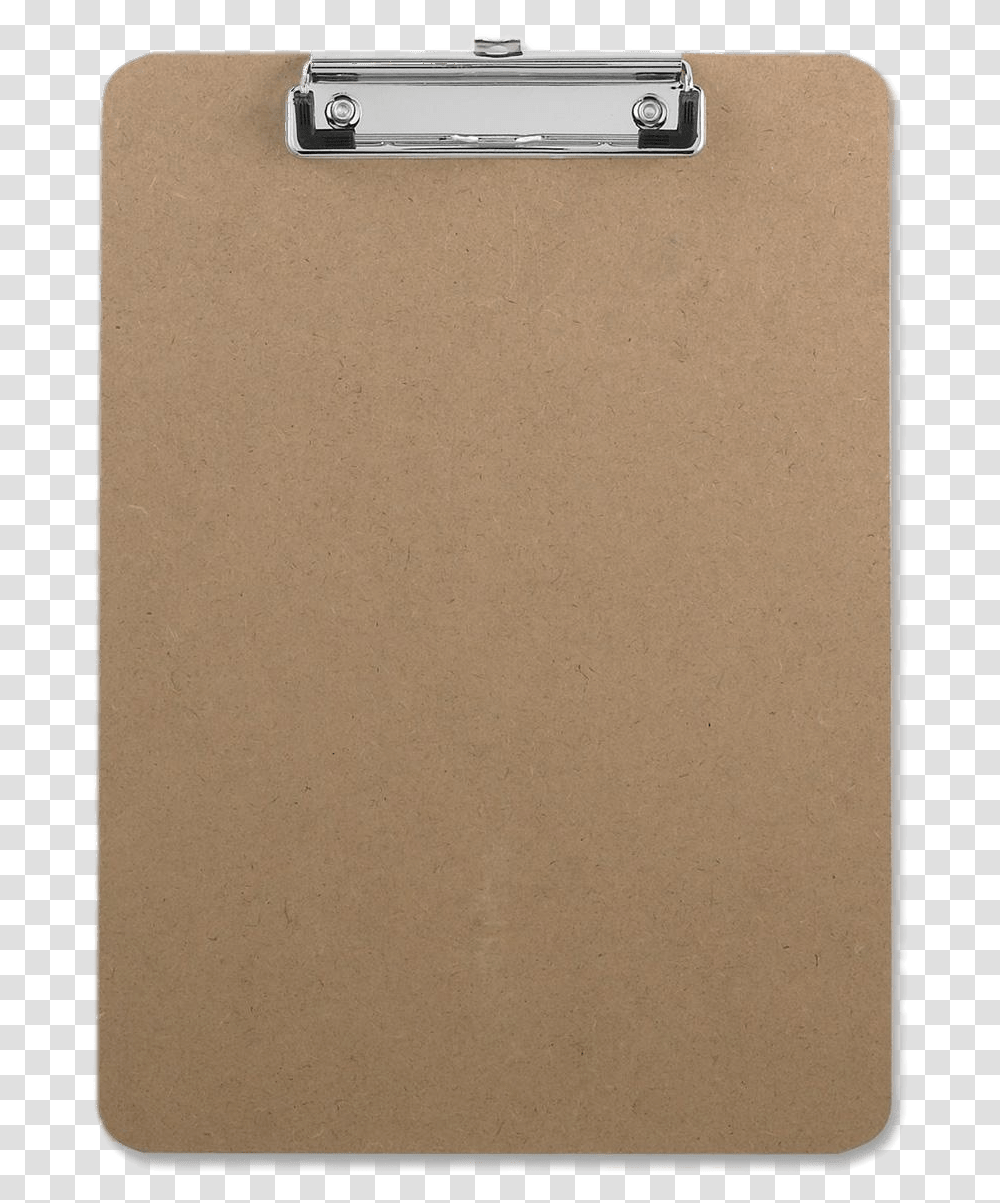 Brown Stick Flat Clip Clipboard, Cardboard, Paper, Rug Transparent Png