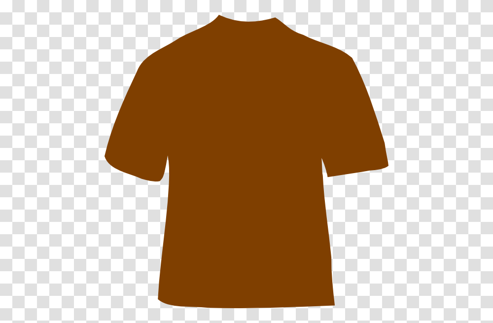 Brown T Shirt Clip Art For Web, Apparel, T-Shirt, Sleeve Transparent Png