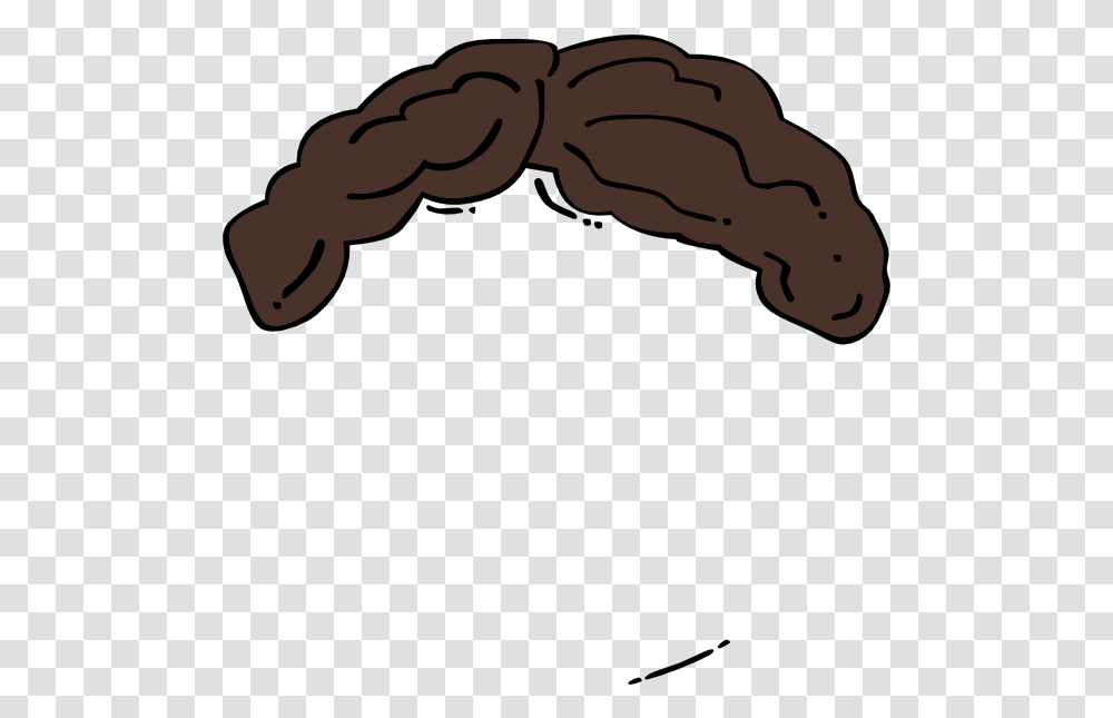 Brown Wig Clipart Brown Boy Cartoon Hair, Clothing, Apparel, Hat, Headband Transparent Png