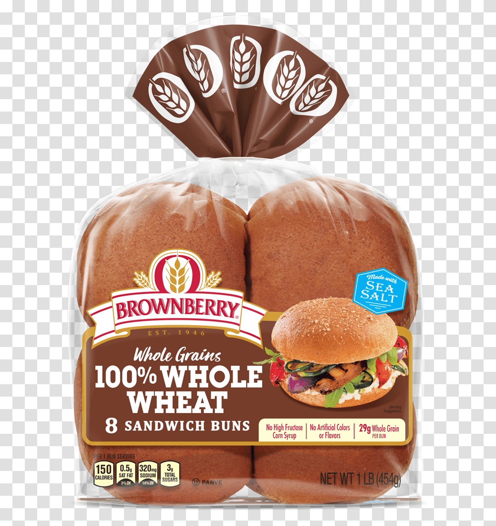 Brownberry White Bread, Burger, Food, Bun, Bread Loaf Transparent Png