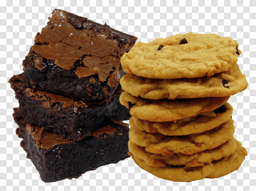 Brownie And Cookies Brownies And Cookies Clip Art, Burger, Food, Biscuit, Chocolate Transparent Png