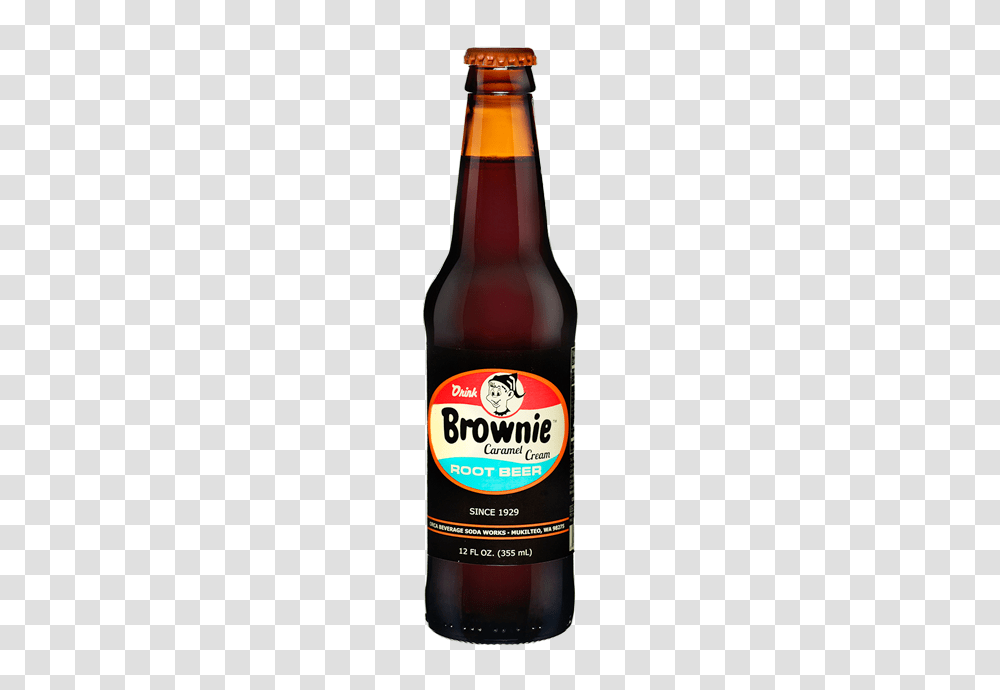 Brownie Caramel Cream Root Beer Pack Orca Beverage Inc, Alcohol, Drink, Bottle, Lager Transparent Png