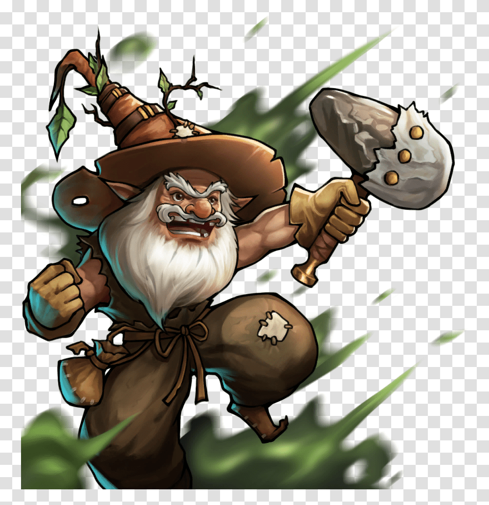 Brownie Dungeons And Dragons Brownies, Vegetation, Plant, Person, Hat Transparent Png