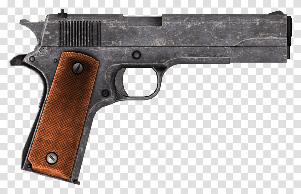 Browning 1911 Cal, Gun, Weapon, Weaponry, Handgun Transparent Png