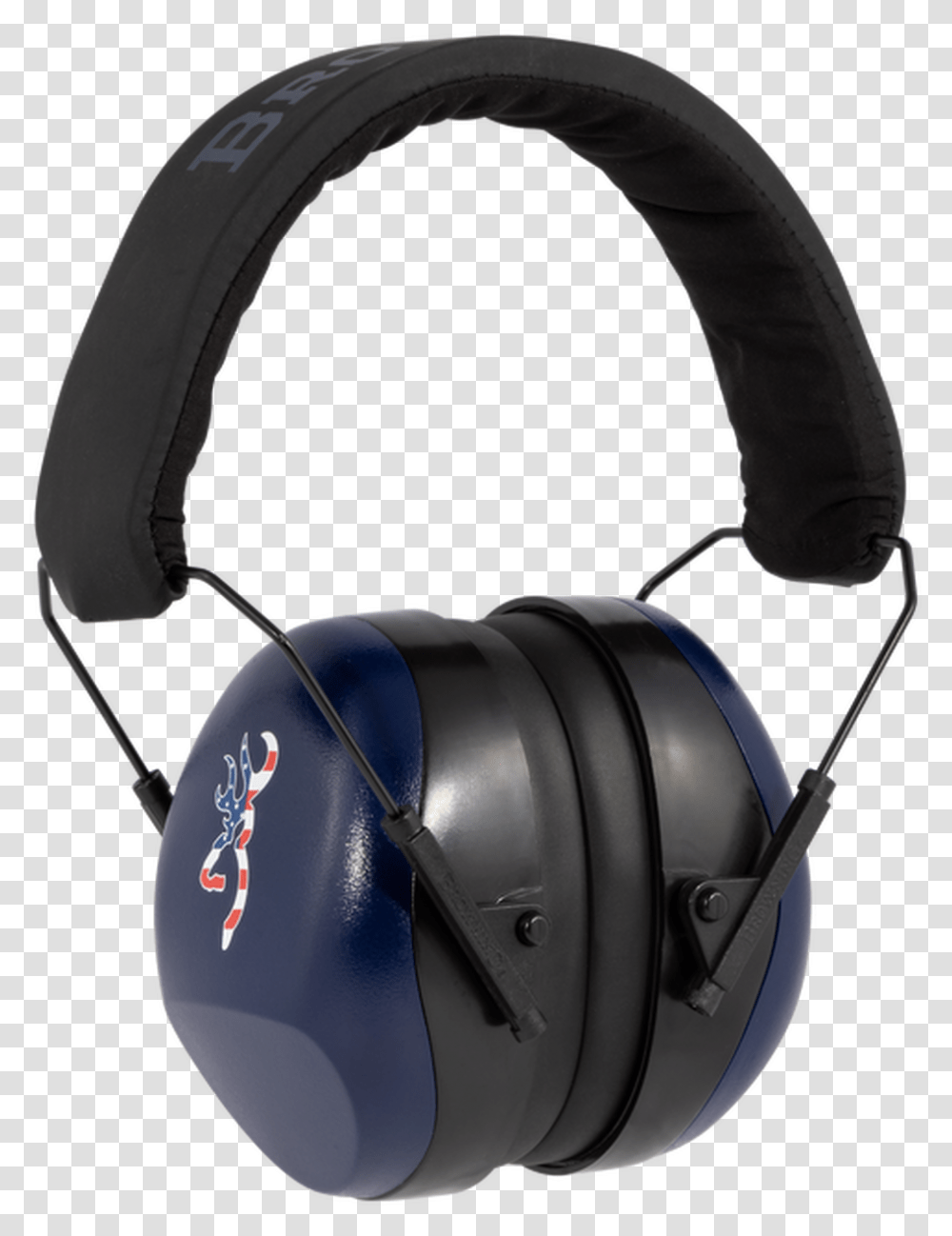 Browning Buckmark Ii Earmuff 26 Db Redwhiteblue Headphones, Electronics, Headset, Helmet Transparent Png