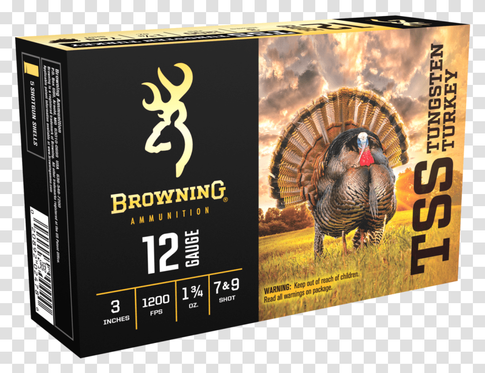 Browning Tss Turkey Loads, Turkey Bird, Poultry, Fowl, Animal Transparent Png