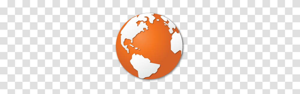 Browser Earth Global Globe International Internet Orange, Astronomy, Outer Space, Universe, Planet Transparent Png