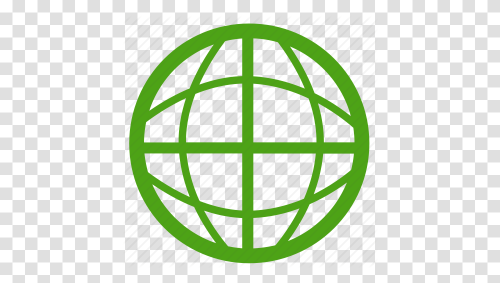 Browser Globe Green Internet Network Web World Icon, Sphere, Logo, Clock Tower Transparent Png