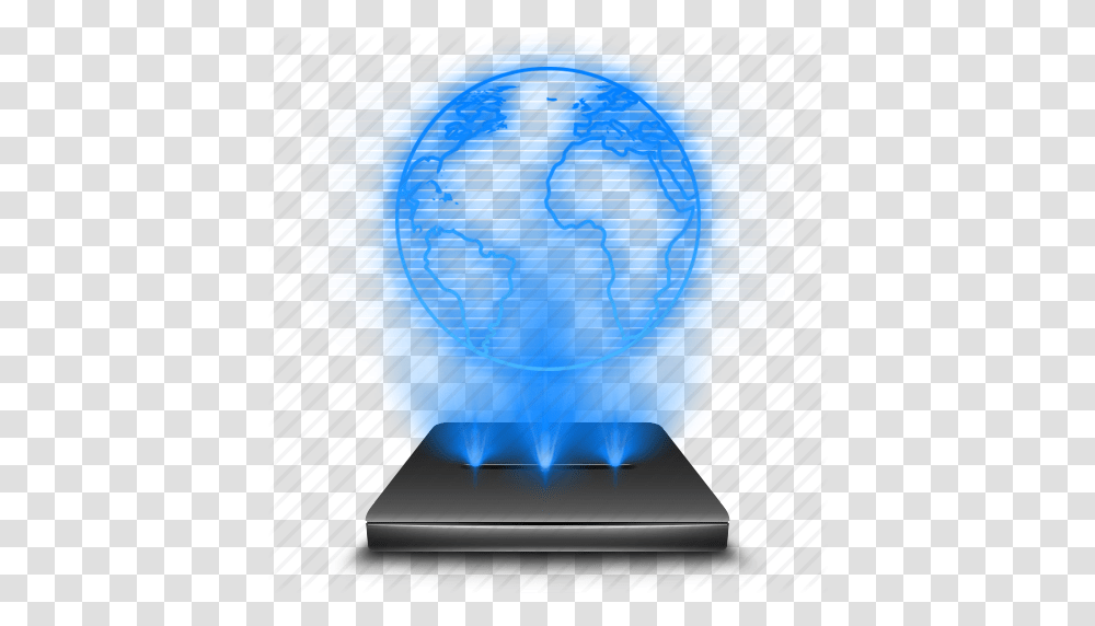Browser Hologram Holographic Internet Online Web Icon, Lamp, Electronics, Security, Tabletop Transparent Png
