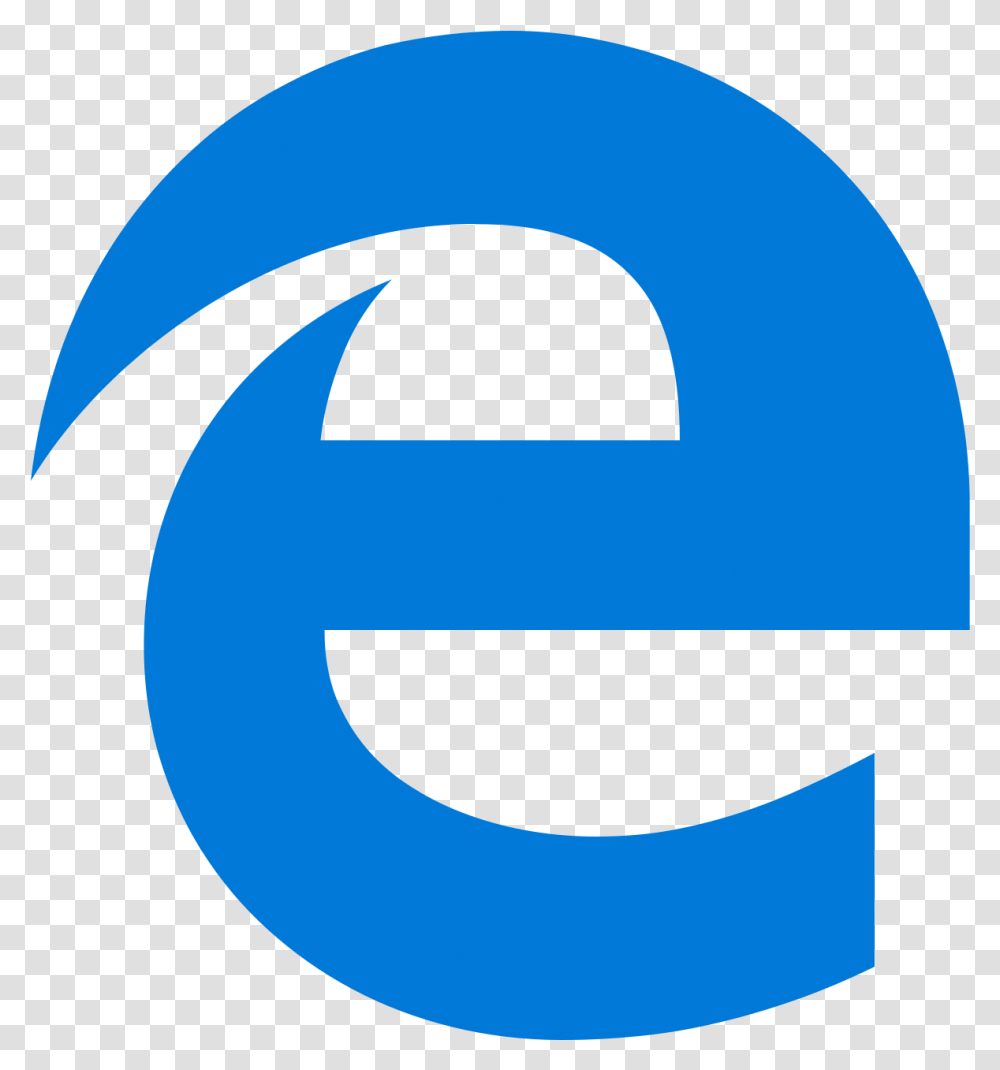 Browser Microsoft Edge Logo Vector, Text, Symbol, Trademark, Alphabet Transparent Png