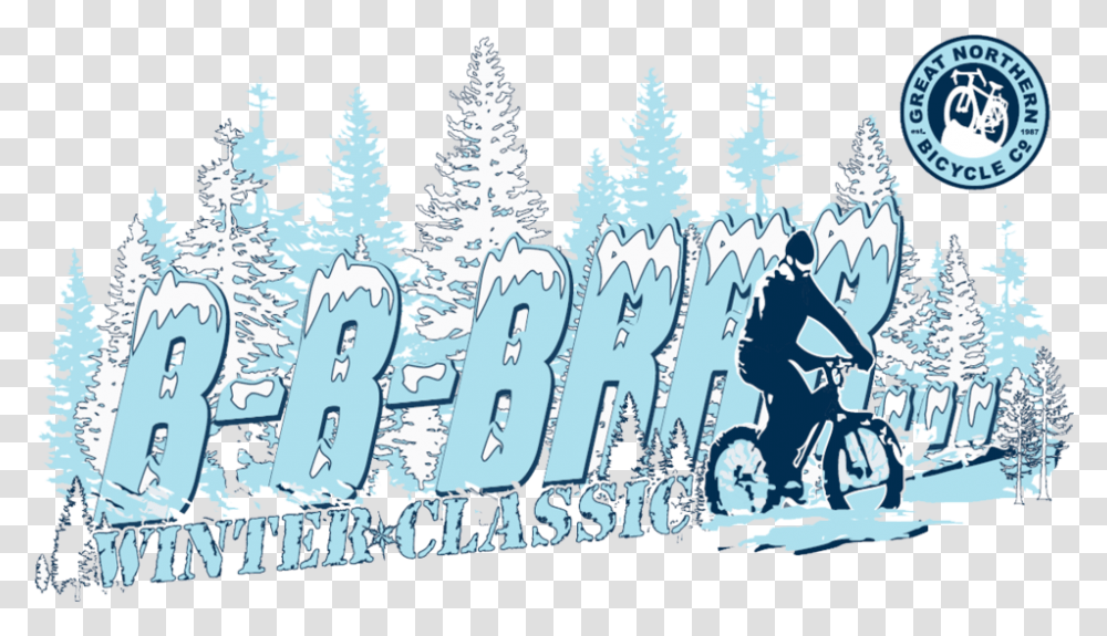 Brrr Logo Hybrid Bicycle, Nature, Outdoors, Tree, Plant Transparent Png