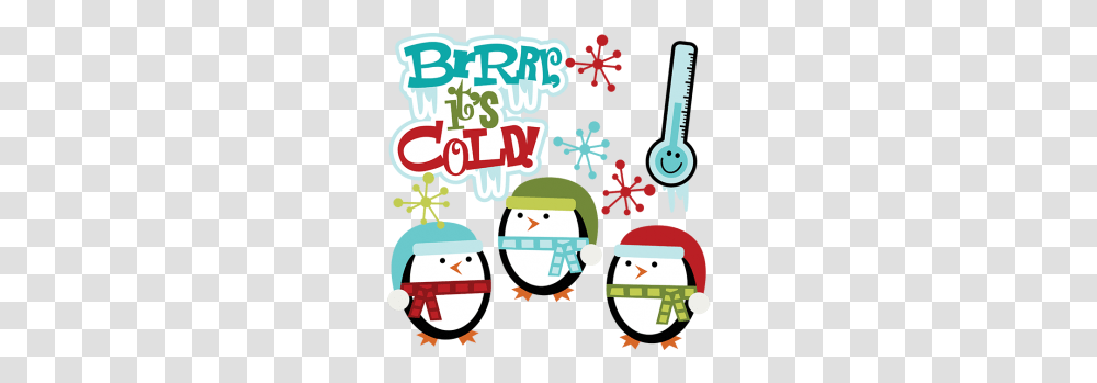 Brrrr Its Cold Navidad Scrap Navidad, Poster, Advertisement Transparent Png