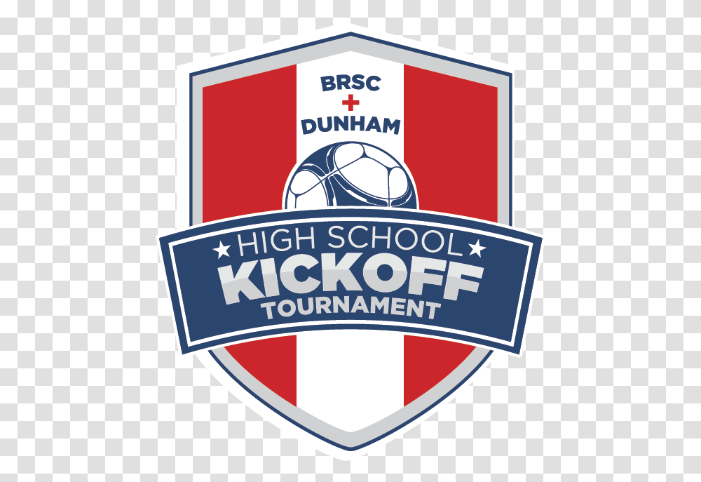 Brsc Dunham High School Kickoff Tournament Emblem, Logo, Trademark, Badge Transparent Png