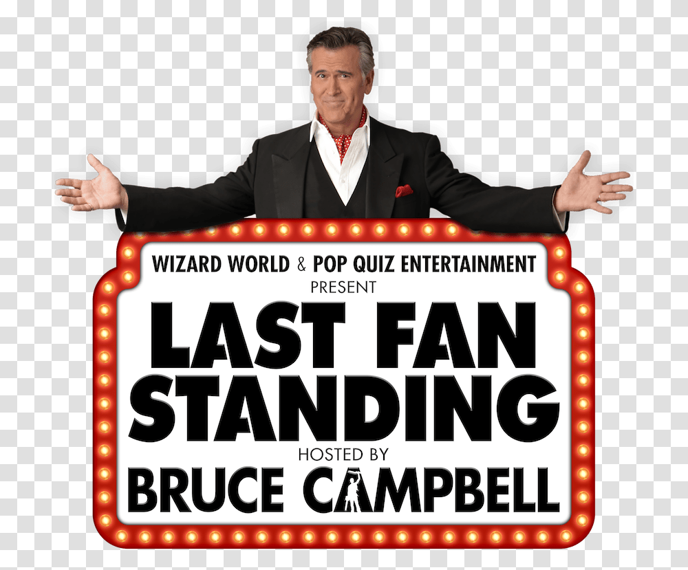 Bruce Campbell To Host New Series Television Show, Audience, Crowd, Person, Speech Transparent Png