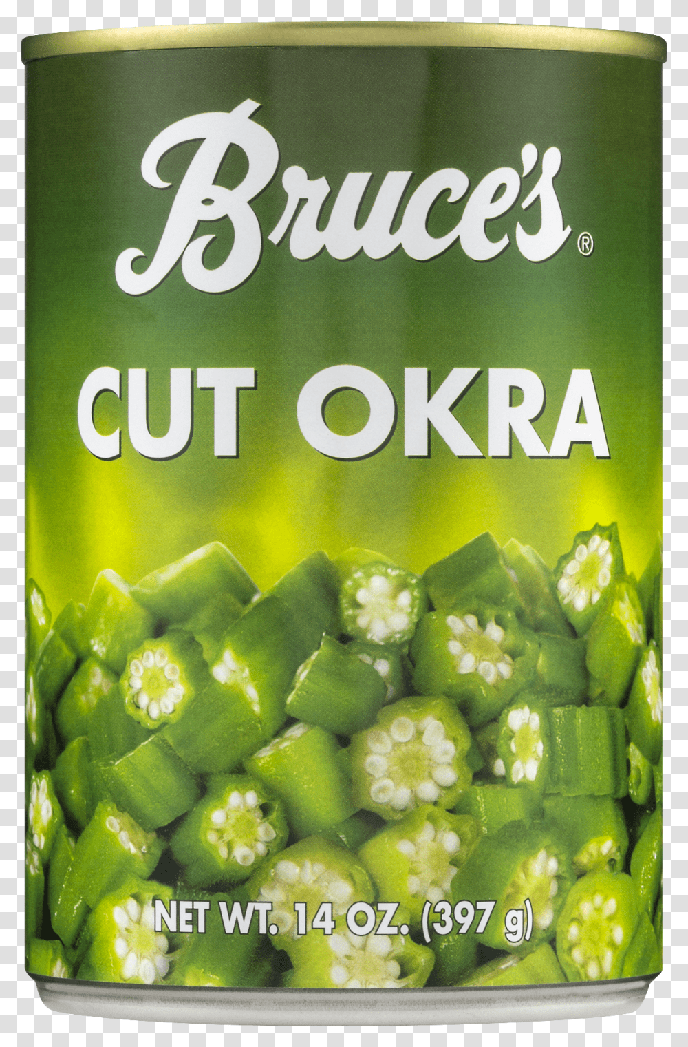 Bruce Cut Okra, Plant, Produce, Food, Vegetable Transparent Png