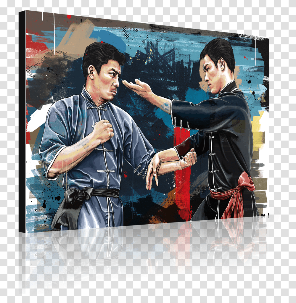 Bruce Lee And Taky Kimura Album Cover, Person, Performer, Dance Pose, Leisure Activities Transparent Png