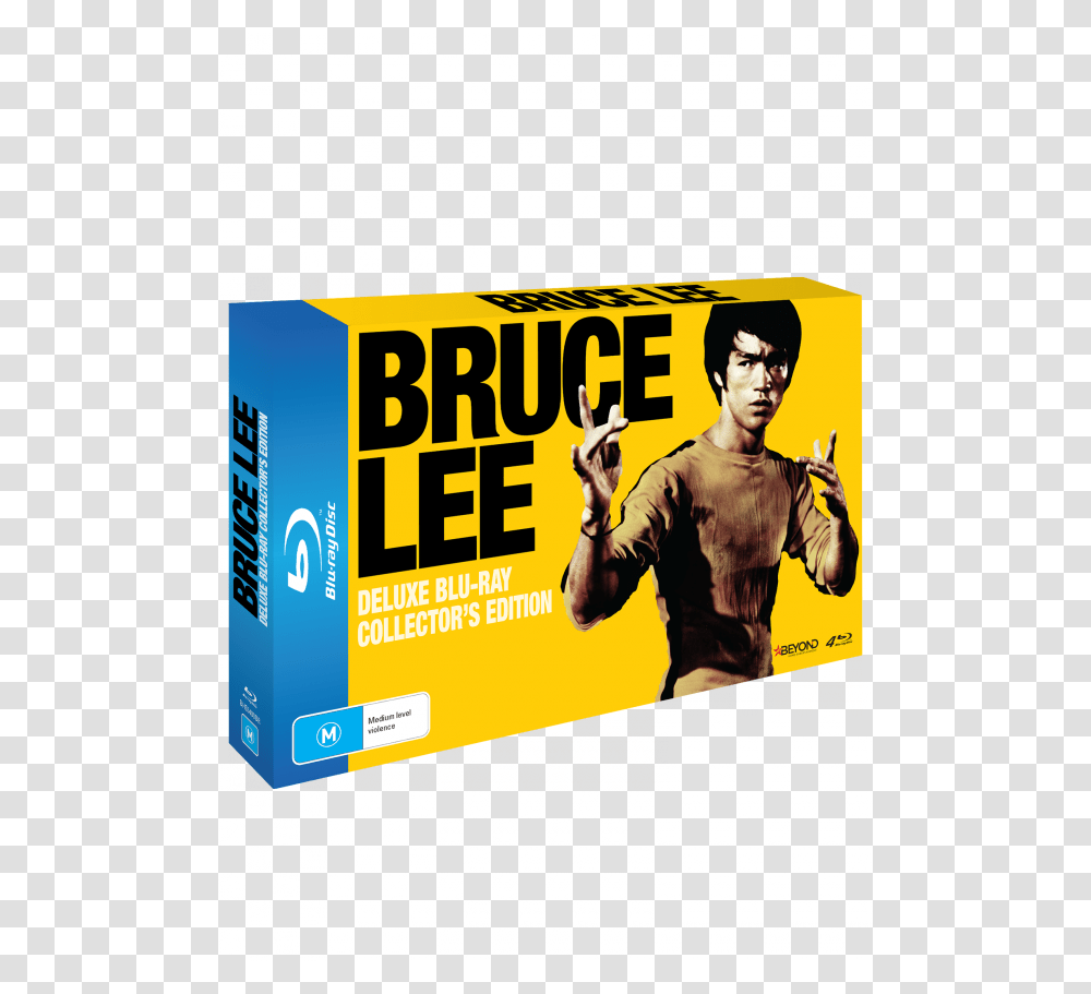 Bruce Lee Bruce Lee Blu Ray Box, Advertisement, Person, Human, Poster Transparent Png