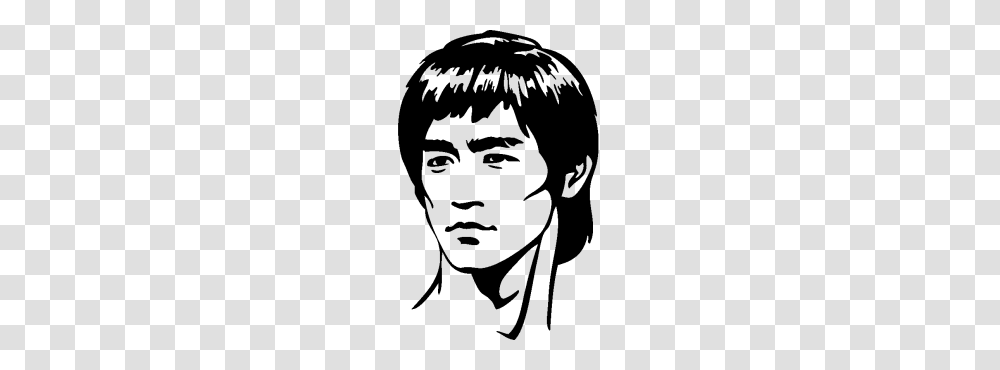 Bruce Lee, Celebrity, Gray, World Of Warcraft Transparent Png