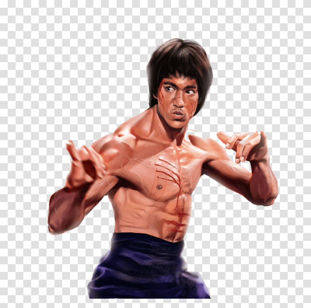 Bruce Lee, Celebrity, Person, Fitness, Working Out Transparent Png