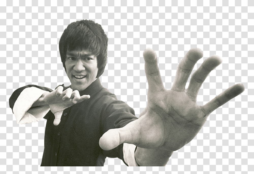 Bruce Lee, Celebrity, Person, Human, Finger Transparent Png