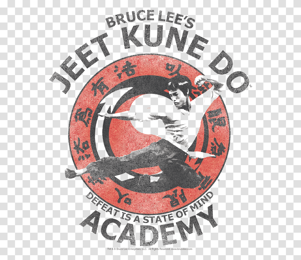 Bruce Lee Jeet Kune Pullover Hoodie Poster, Logo, Symbol, Person, Emblem Transparent Png