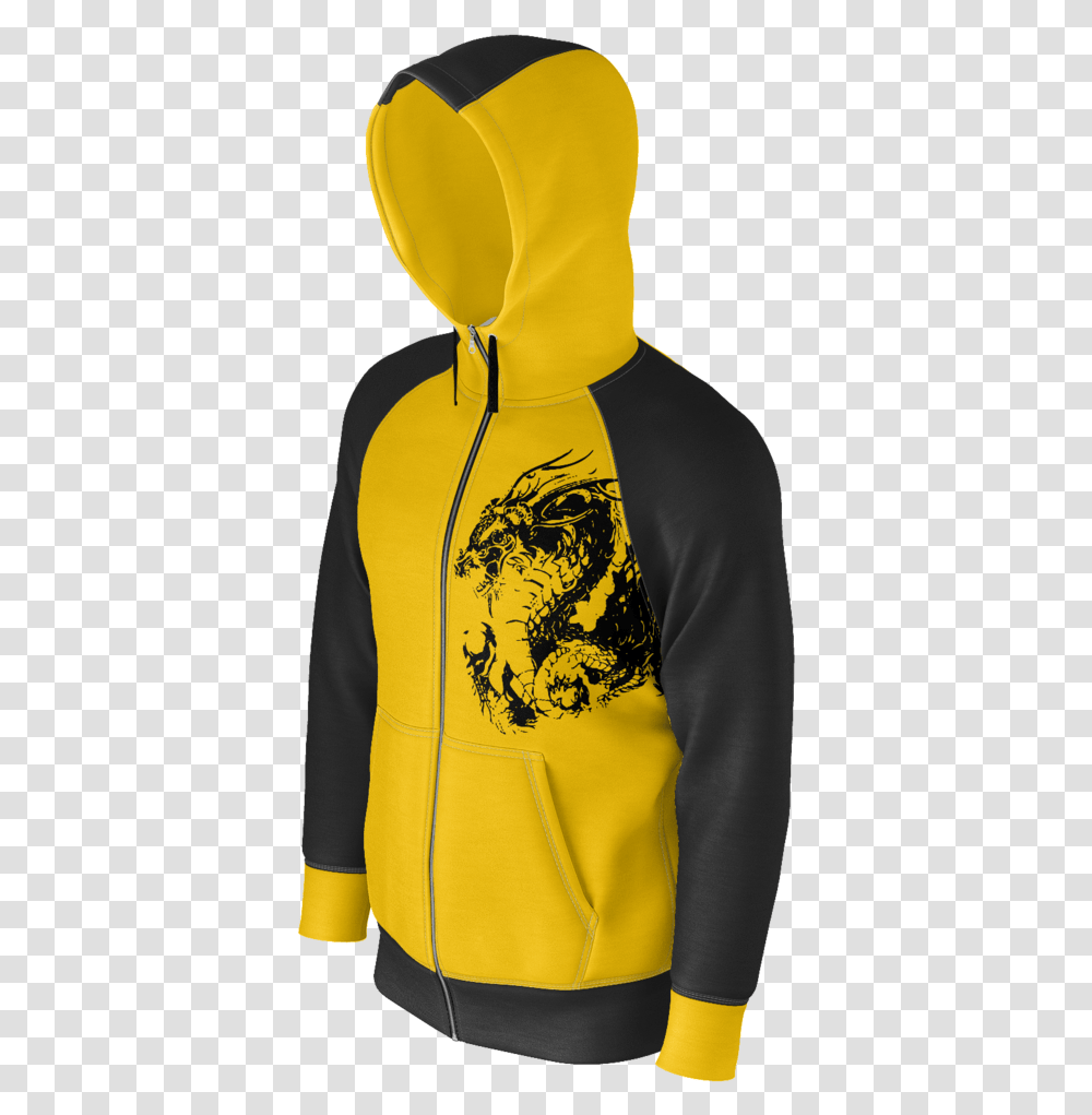 Bruce Lee Zip Hoodie, Apparel, Sweatshirt, Sweater Transparent Png