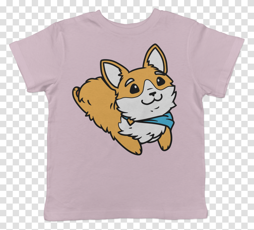 Bruce The Corgi, T-Shirt, Dog, Pet Transparent Png