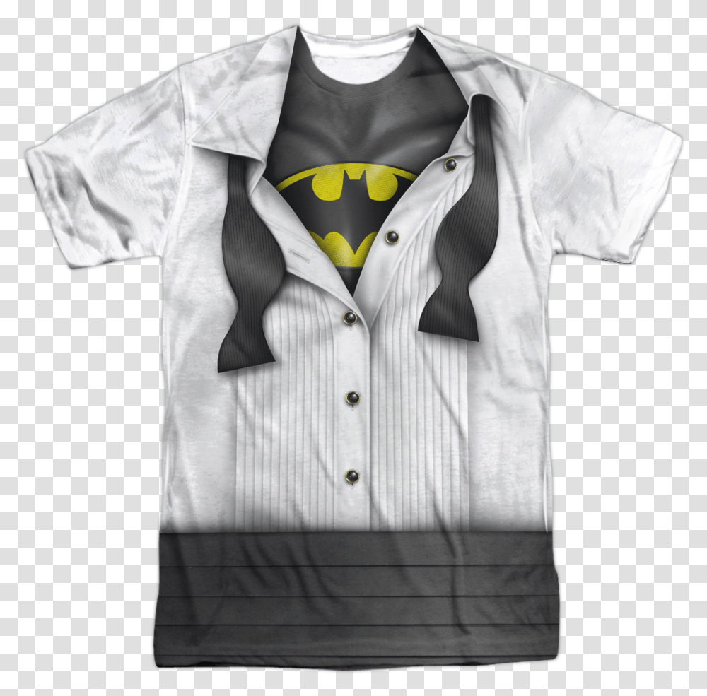 Bruce Wayne Costume Batman T Shirt Tuxedo T Shirt, Apparel, Home Decor, Sleeve Transparent Png