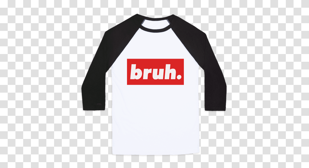 Bruh Baseball Tees Lookhuman, Sleeve, Apparel, Long Sleeve Transparent Png