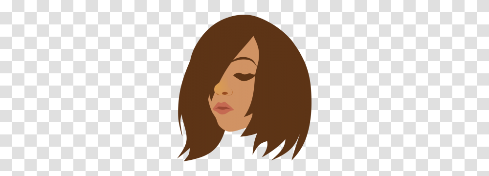 Brunet Clip Art Download, Head, Face, Hair, Haircut Transparent Png