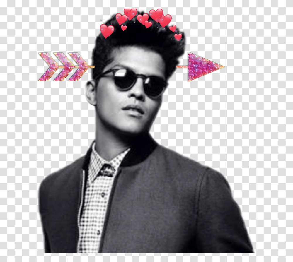 Bruno Mars Bruno Mars, Sunglasses, Accessories, Face, Person Transparent Png