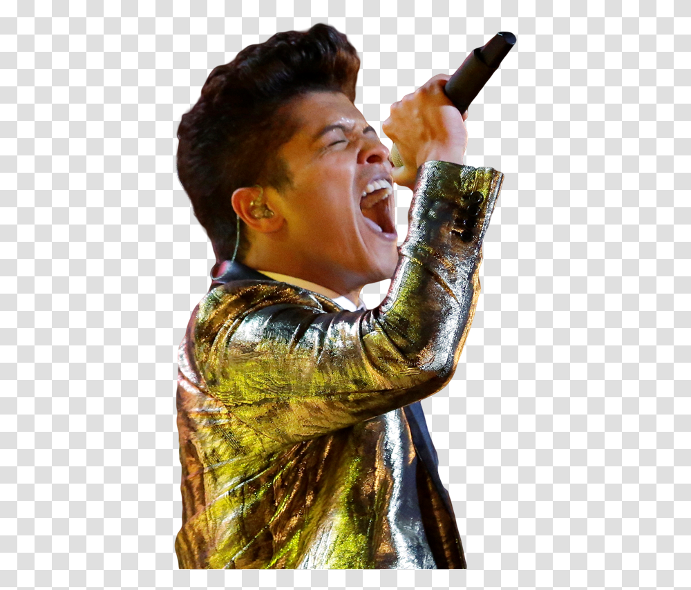 Bruno Mars Collaborating With Disney Alcohol, Person, Festival, Crowd, Face Transparent Png