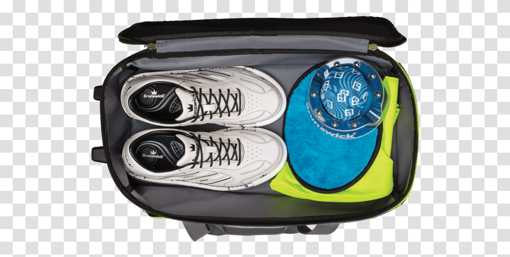 Brunswick Crown Deluxe Double Roller Bowling Bag, Apparel, Shoe, Footwear Transparent Png