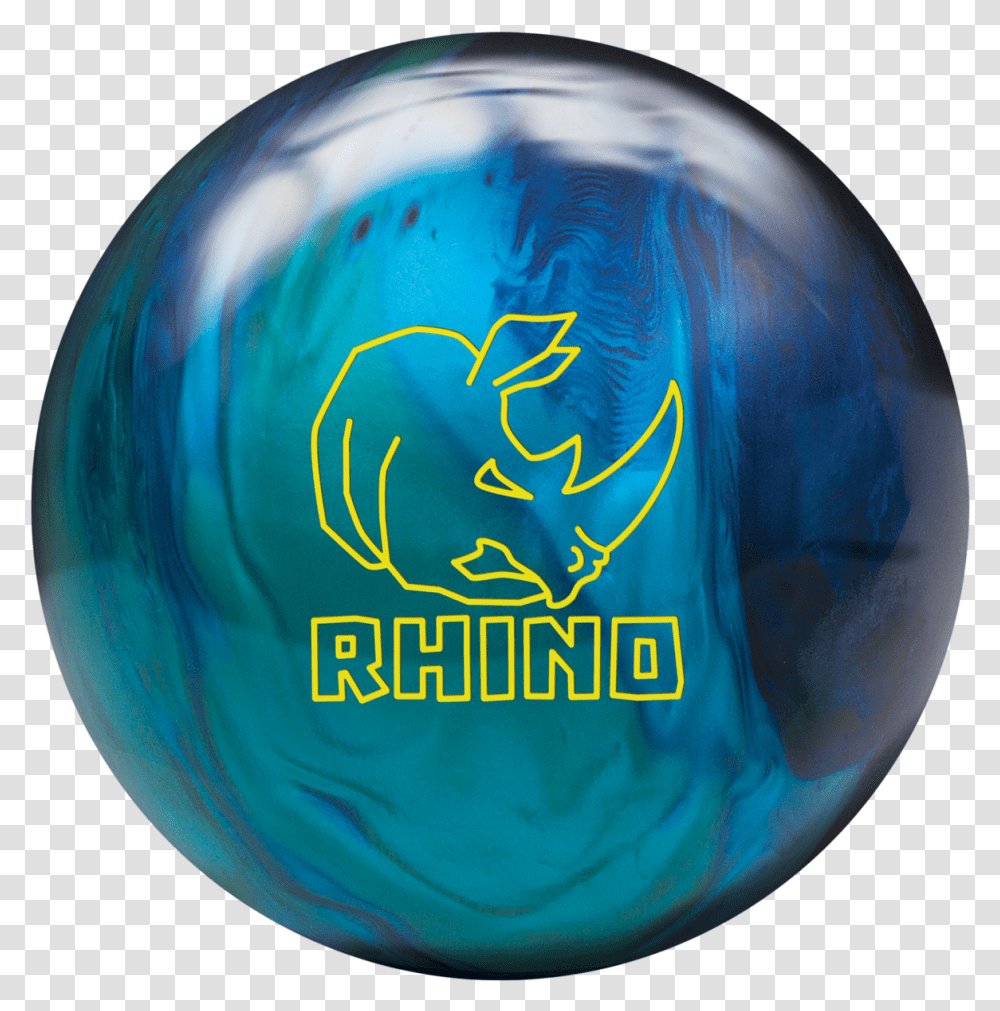 Brunswick Rhino Cobaltaquateal Bowling Ball Clipart Brunswick Rhino Bowling Ball, Sphere, Helmet, Apparel Transparent Png