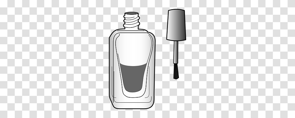 Brush Lamp, Bottle, Label, Cosmetics Transparent Png