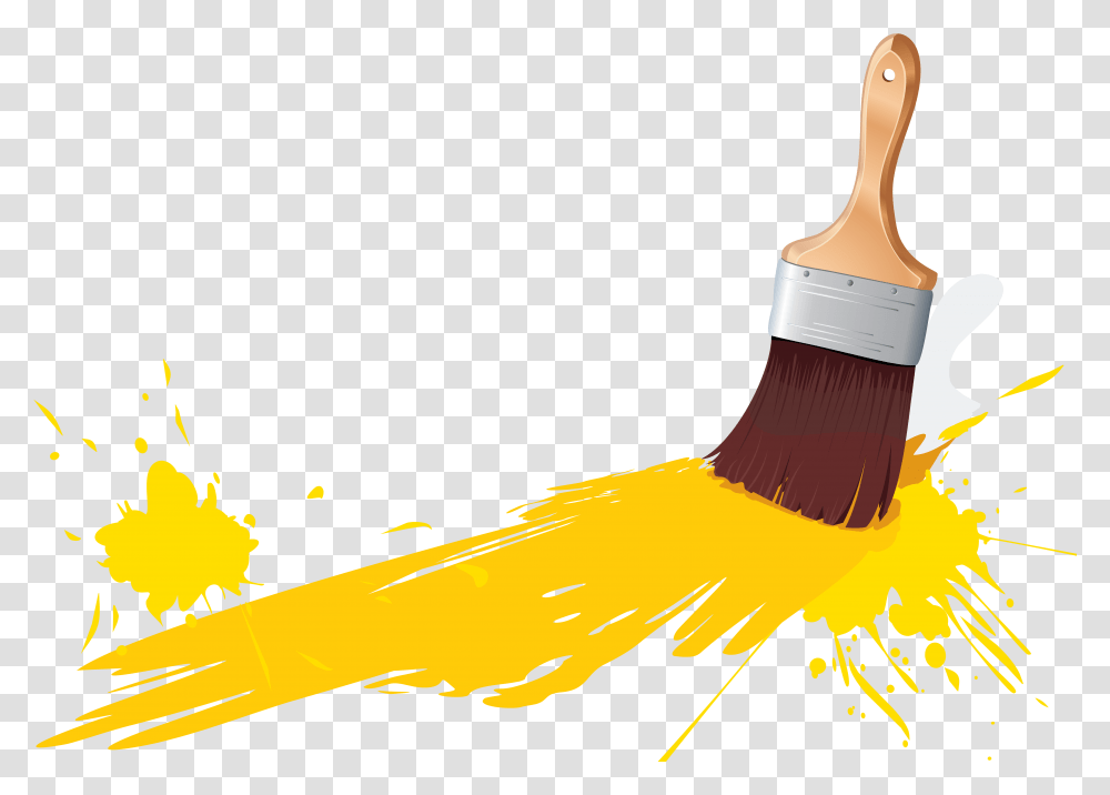 Brush And Paint, Broom, Axe, Tool, Bird Transparent Png