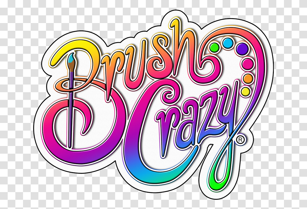 Brush Crazy, Alphabet, Label, Calligraphy Transparent Png