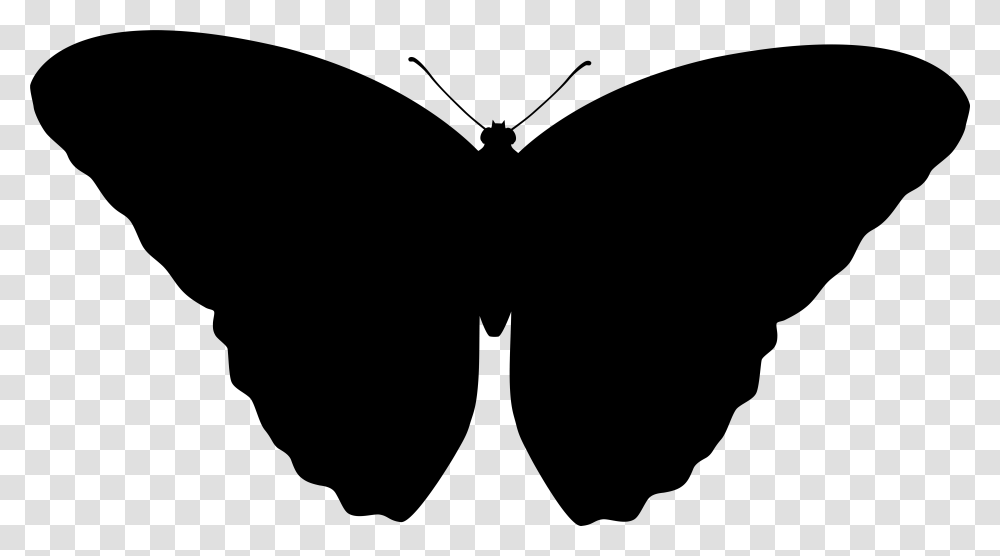 Brush Footed Butterflies Font Moth Silhouette, Gray, World Of Warcraft Transparent Png