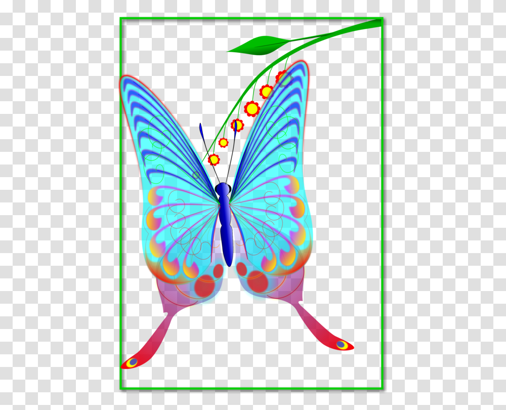 Brush Footed Butterflies Zebra Longwing Butterfly Line Number Free, Ornament, Pattern, Fractal Transparent Png