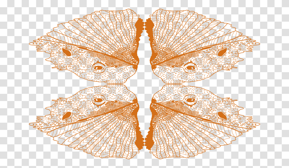 Brush Footed Butterfly, Ornament, Pattern, Insect, Invertebrate Transparent Png