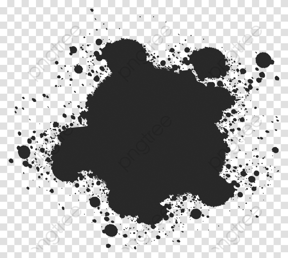 Brush Ink Effect Vector And With Brush Effect, Nature, Outdoors, Silhouette, Night Transparent Png